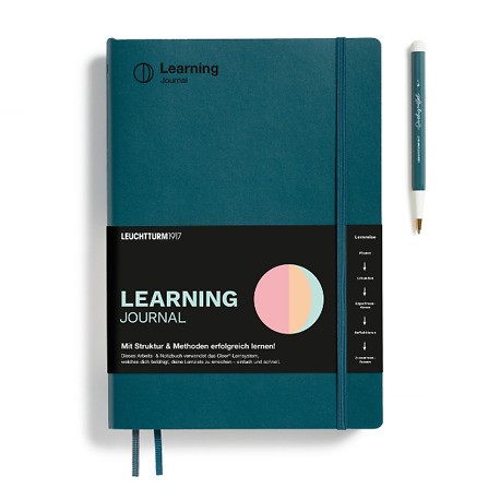 Learning Journal Composition (B5), Pacific Green, Inglés