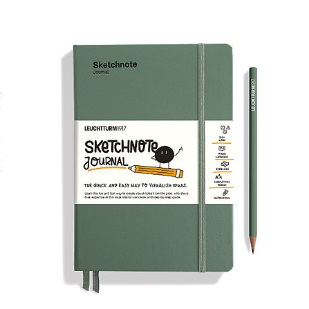 Sketchnote Journal Medium (A5), Oliva